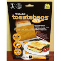 PTFE Non-stick Toaster Bags in toaster, oven, microwave oven SGS & FDA